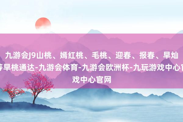 九游会J9山桃、嫣红桃、毛桃、迎春、报春、早灿艳等早桃通达-九游会体育-九游会欧洲杯-九玩游戏中心官网
