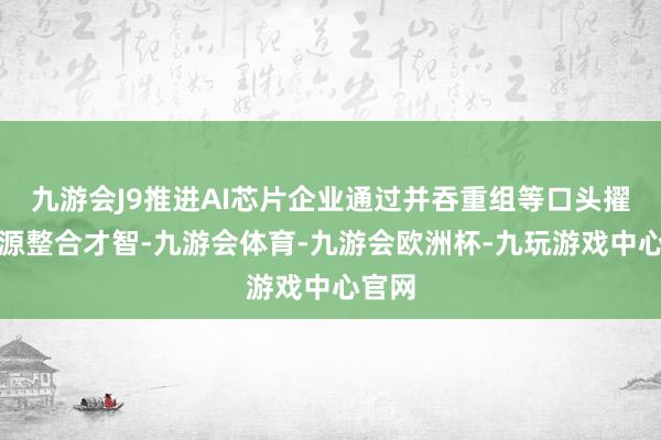 九游会J9推进AI芯片企业通过并吞重组等口头擢升资源整合才智-九游会体育-九游会欧洲杯-九玩游戏中心官网