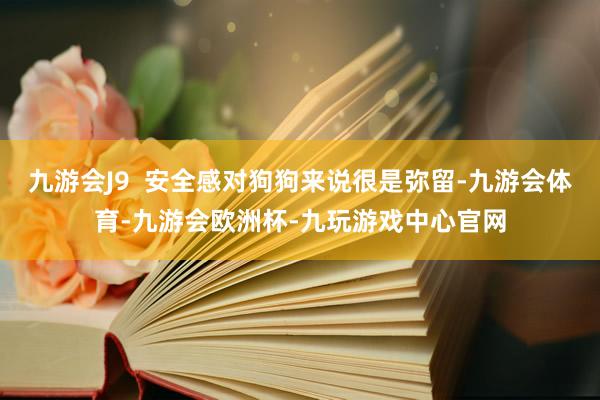 九游会J9  安全感对狗狗来说很是弥留-九游会体育-九游会欧洲杯-九玩游戏中心官网