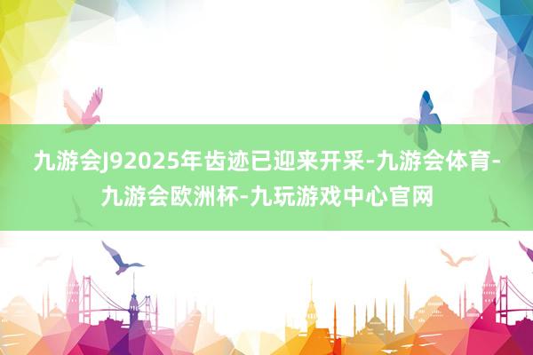 九游会J92025年齿迹已迎来开采-九游会体育-九游会欧洲杯-九玩游戏中心官网