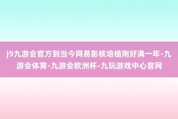j9九游会官方到当今网易影核培植刚好满一年-九游会体育-九游会欧洲杯-九玩游戏中心官网
