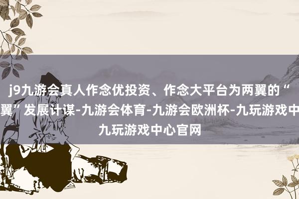 j9九游会真人作念优投资、作念大平台为两翼的“一体两翼”发展计谋-九游会体育-九游会欧洲杯-九玩游戏中心官网