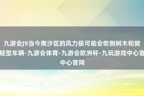 九游会J9当今南沙区的风力极可能会吹倒树木和掀起轻型车辆-九游会体育-九游会欧洲杯-九玩游戏中心官网